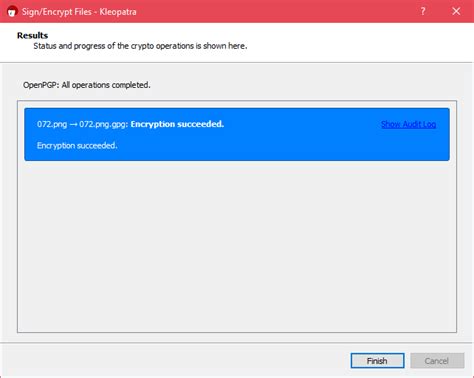 decrypt gpg file windows.